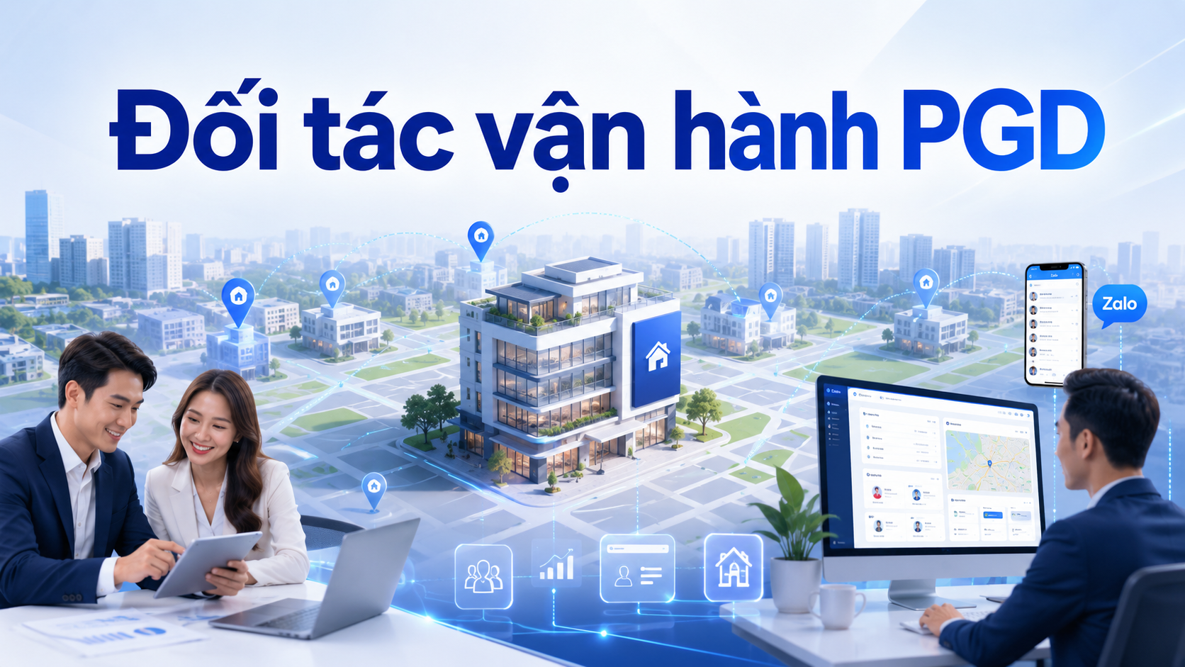 Đối tác vận hành Phòng giao dịch